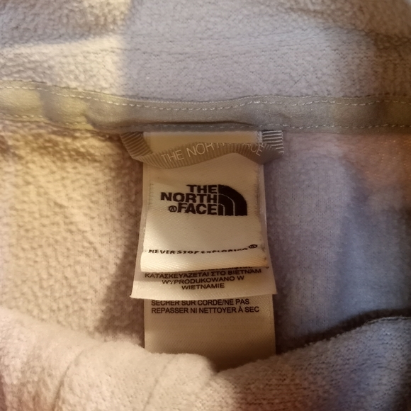 The North Face Quarter Zip Sweater Sz Large - Picture 6 of 12